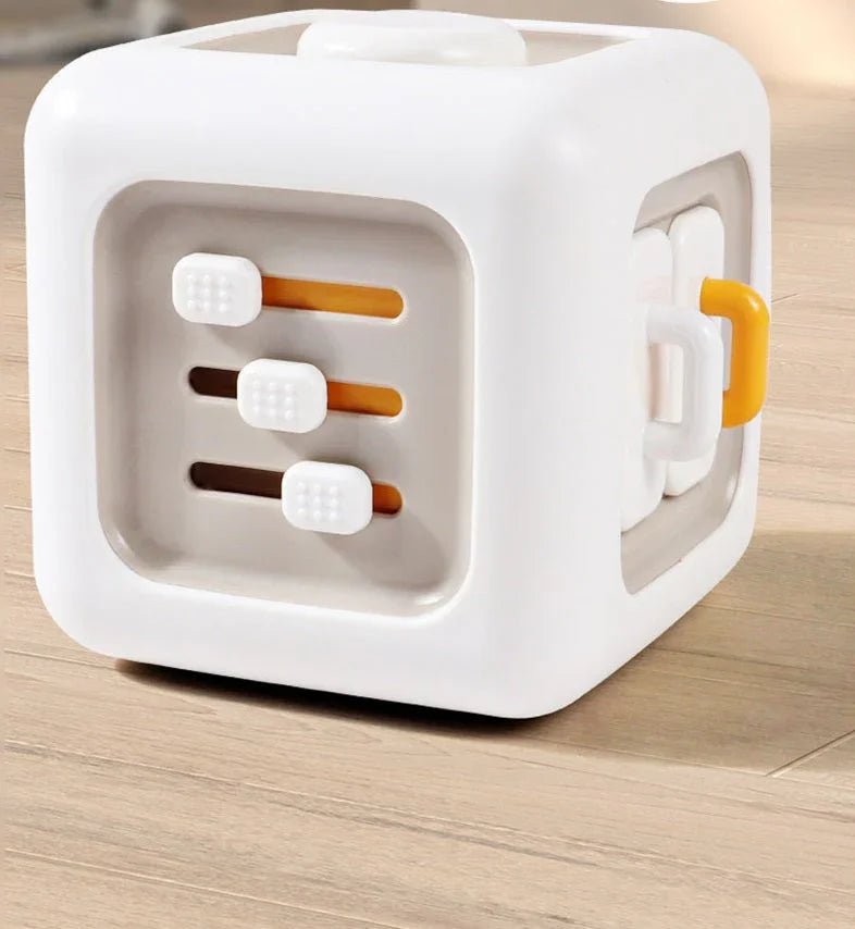 Montessori Eğitici Aktivite Küp Zeka Motor Beceri Oyuncağı - MAKKA