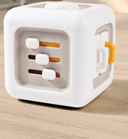 Montessori Eğitici Aktivite Küp Zeka Motor Beceri Oyuncağı - MAKKA