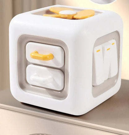 Montessori Eğitici Aktivite Küp Zeka Motor Beceri Oyuncağı - MAKKA