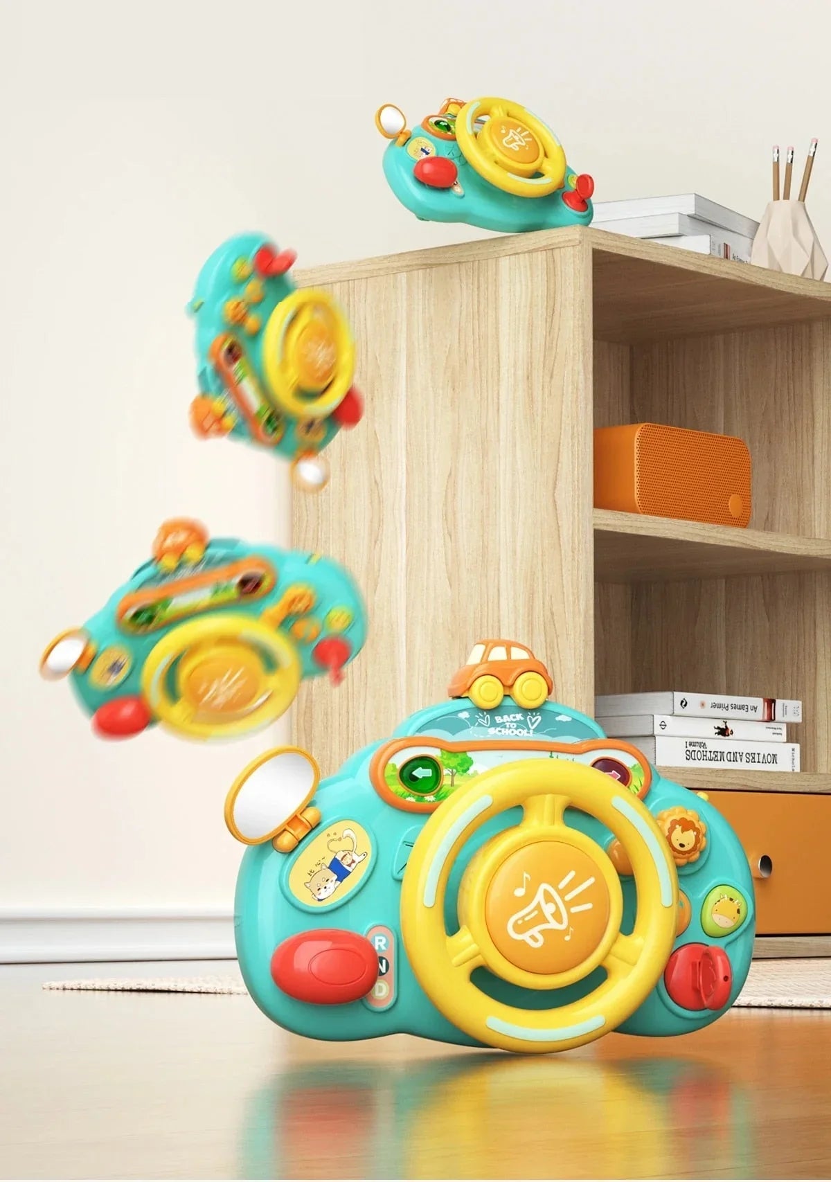 Montessori Eğitici Direksiyon Bebek Oyuncak Öğrenme Seti - MAKKA