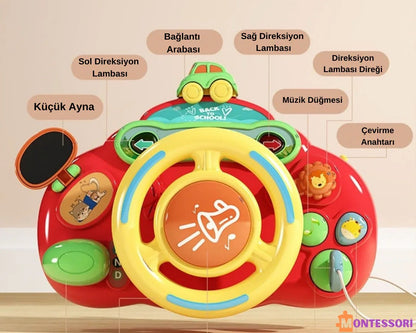 Montessori Eğitici Direksiyon Bebek Oyuncak Öğrenme Seti - MAKKA