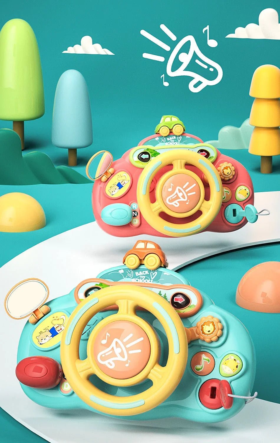 Montessori Eğitici Direksiyon Bebek Oyuncak Öğrenme Seti - MAKKA