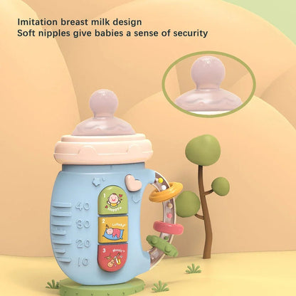 Montessori Eğitici Renkli Keşif Biberon Seti - Bebek Gelişim Oyuncağı - MAKKA