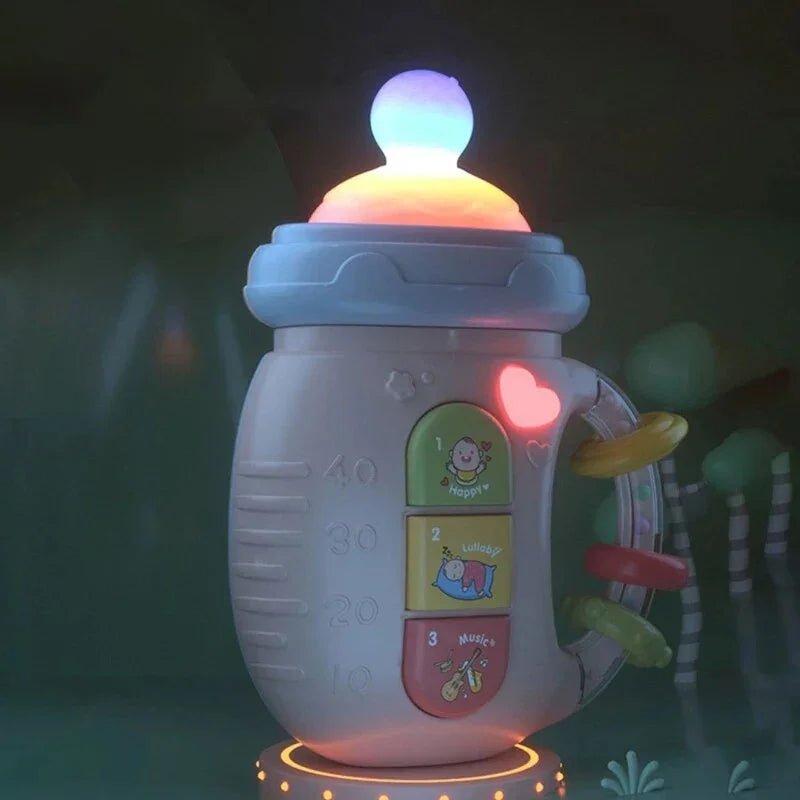 Montessori Eğitici Renkli Keşif Biberon Seti - Bebek Gelişim Oyuncağı - MAKKA