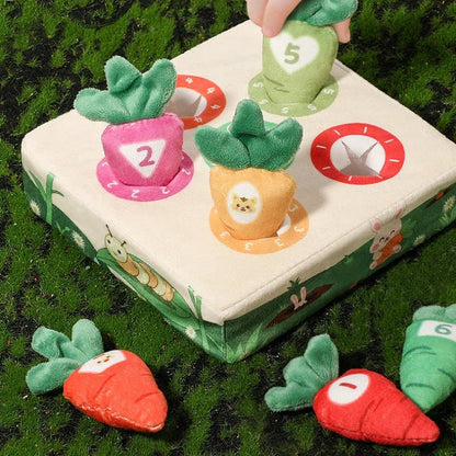 Montessori Havuç Oyuncak Seti 6'lı ve 9'lu Sayı Öğrenme - MAKKA