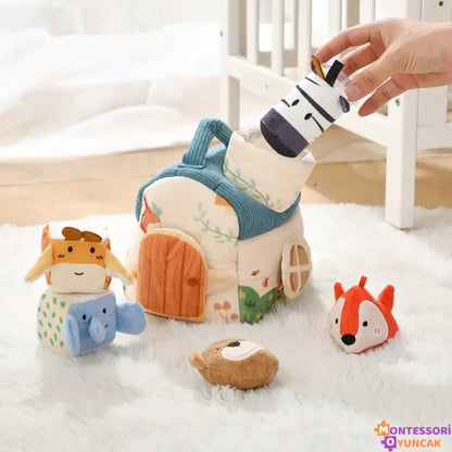 Montessori İlk Hayvanat Bahçem Eğitici 3Yaş+ Oyun Seti - MAKKA