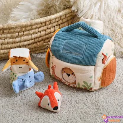 Montessori İlk Hayvanat Bahçem Eğitici 3Yaş+ Oyun Seti - MAKKA