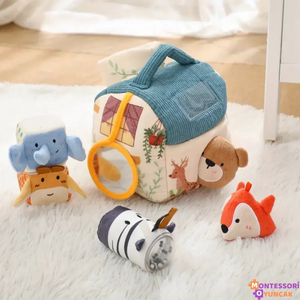 Montessori İlk Hayvanat Bahçem Eğitici 3Yaş+ Oyun Seti - MAKKA