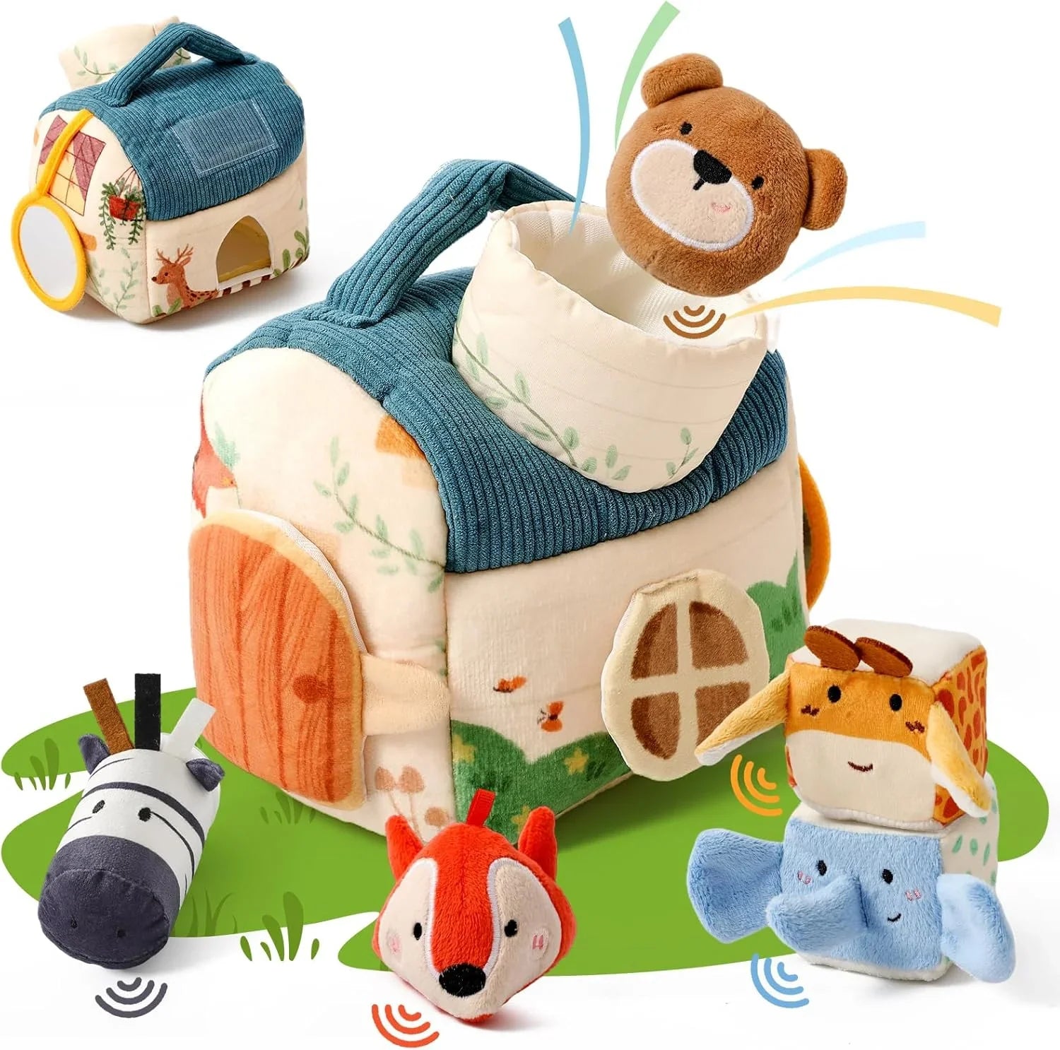 Montessori İlk Hayvanat Bahçem Eğitici 3Yaş+ Oyun Seti - MAKKA