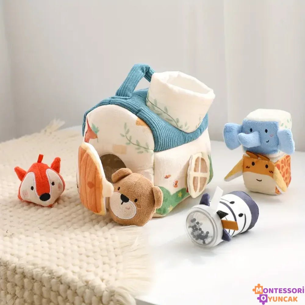 Montessori İlk Hayvanat Bahçem Eğitici 3Yaş+ Oyun Seti - MAKKA