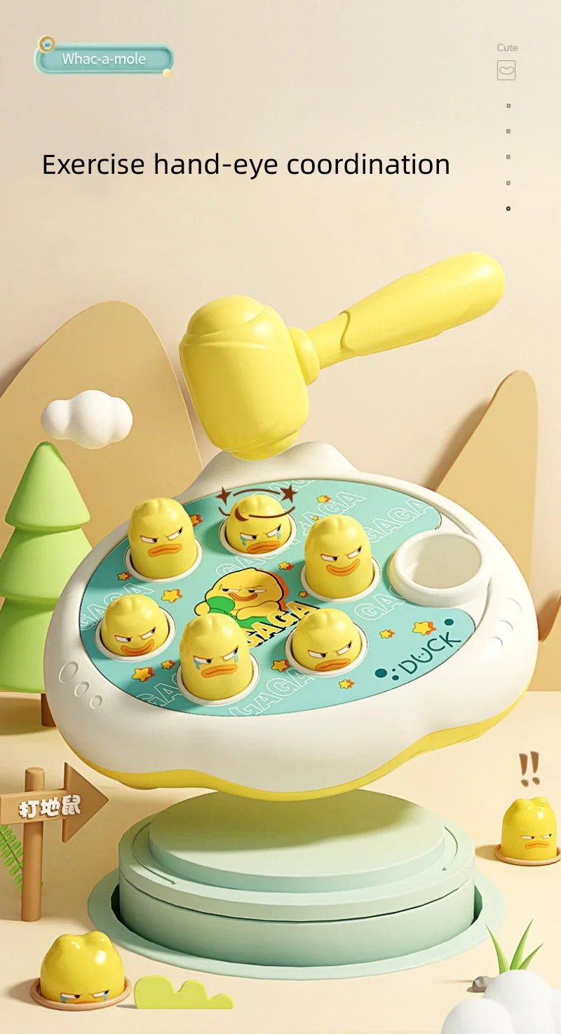 Montessori Ördek Dizme Eğitici Oyuncak Bebekler İçin - MAKKA