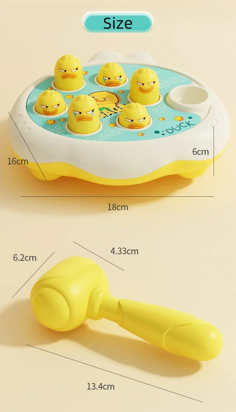 Montessori Ördek Dizme Eğitici Oyuncak Bebekler İçin - MAKKA