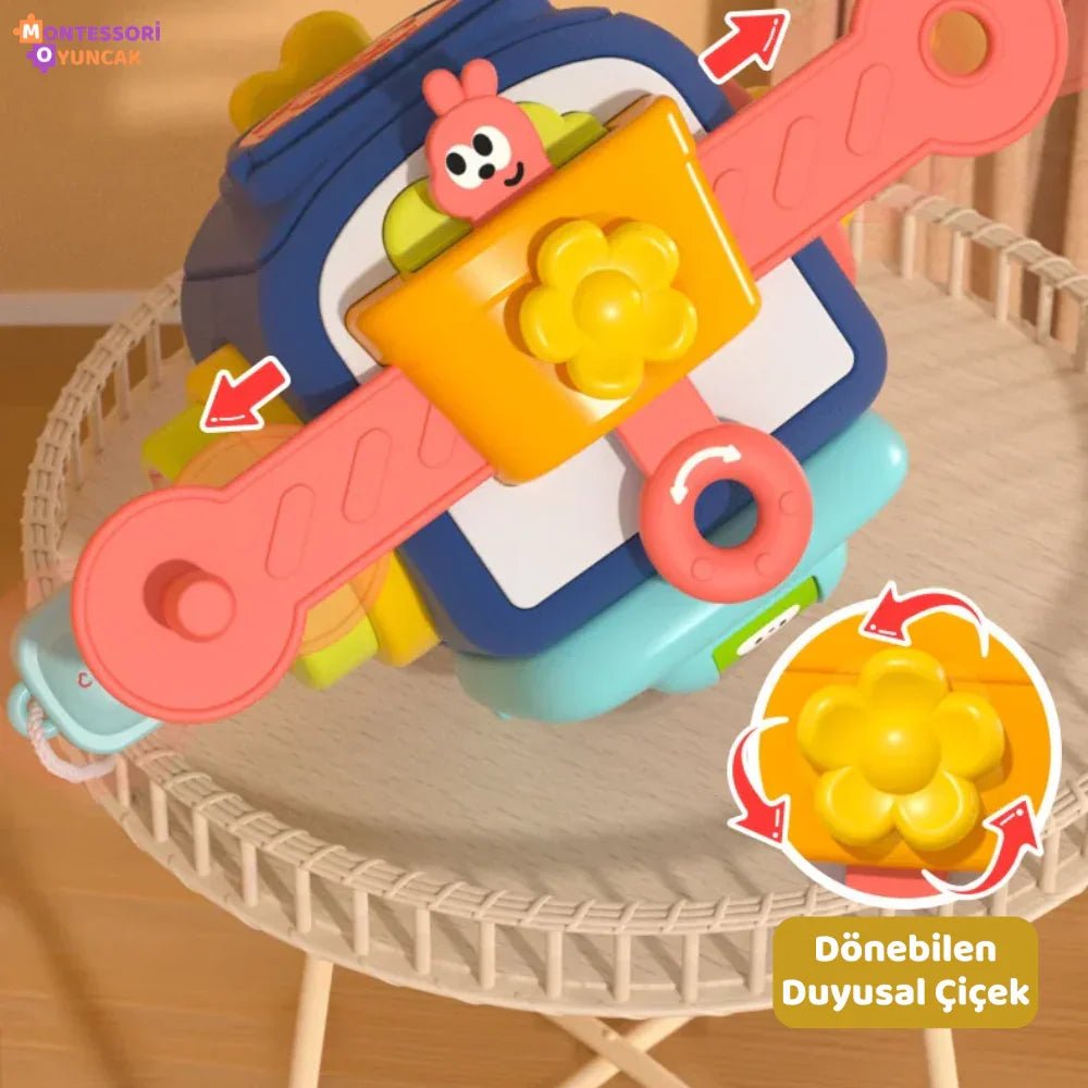 Montessori Penguen Aktivite Oyuncağı - 6 Fonksiyonlu Eğitici Oyuncak - MAKKA