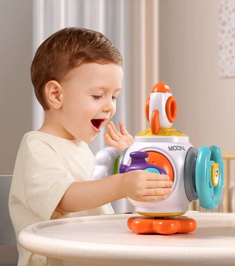Montessori Roket Dengeleme Oyuncağı Bebekler için Eğitimsel Güvenli - MAKKA