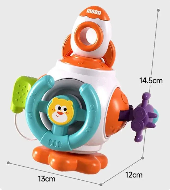 Montessori Roket Dengeleme Oyuncağı Bebekler için Eğitimsel Güvenli - MAKKA