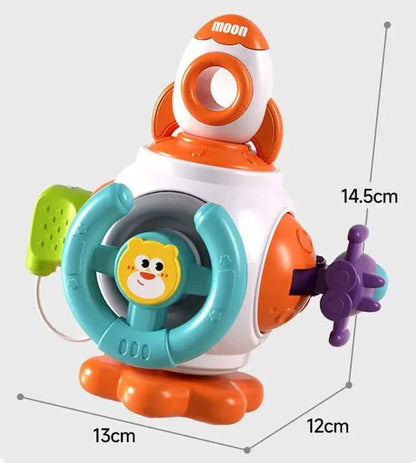 Montessori Roket Dengeleme Oyuncağı Bebekler için Eğitimsel Güvenli - MAKKA