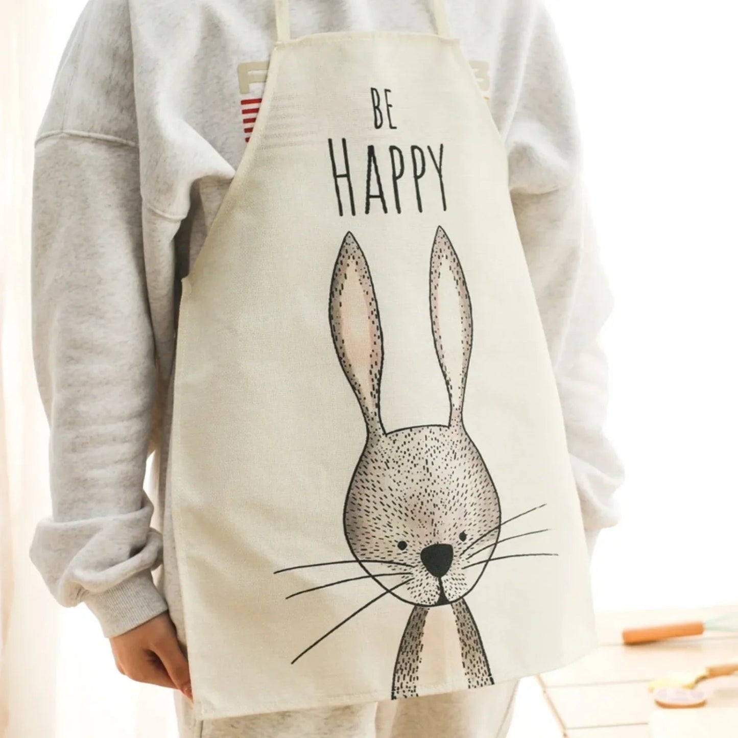 Montessori Tavşan Temalı Ahşap Mutfak Seti Çocuk Eğitici Oyuncak - MAKKA