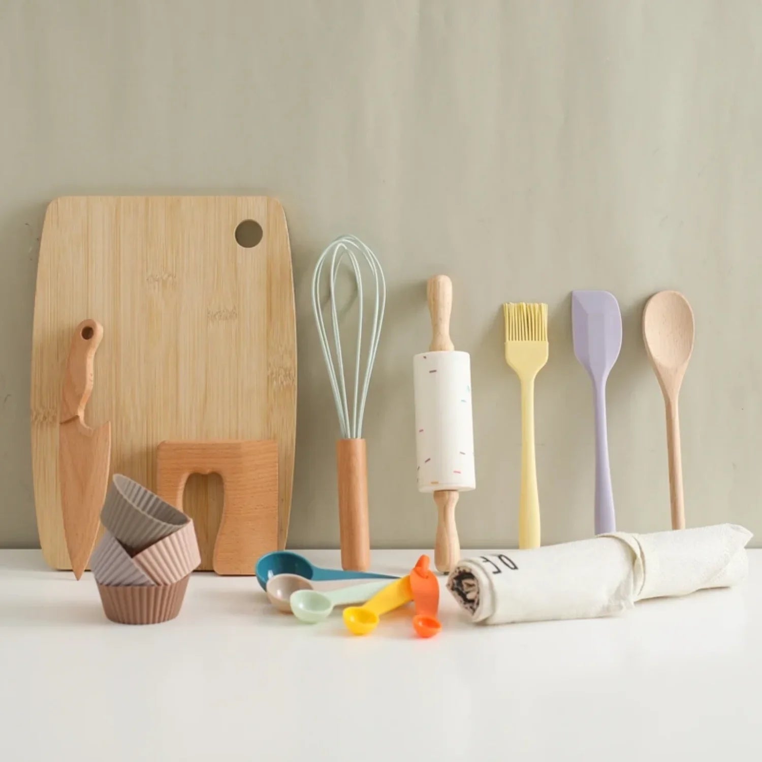 Montessori Tavşan Temalı Ahşap Mutfak Seti Çocuk Eğitici Oyuncak - MAKKA