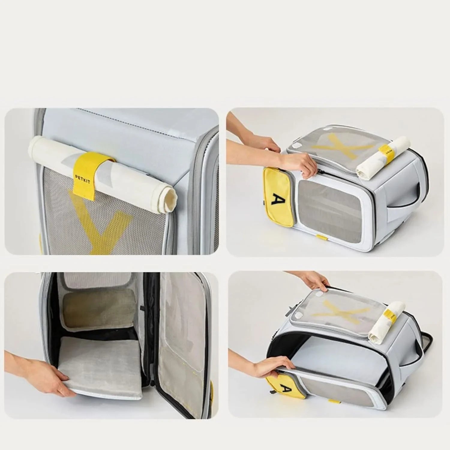 Paw Star Açılabilir Evcil Hayvan Seyahat Çantası - MAKKA