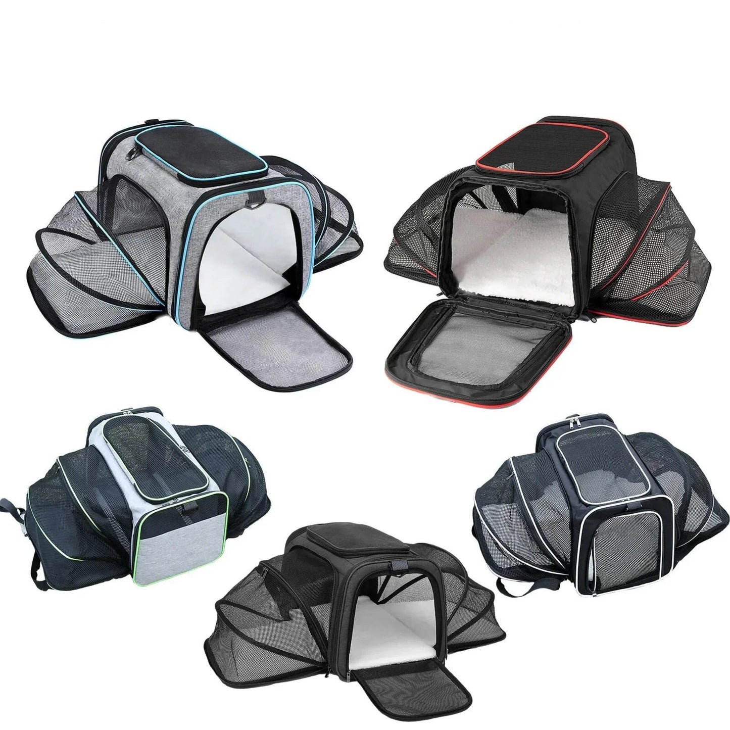 Paw Star Açılabilir Evcil Hayvan Taşıma Çantası - MAKKA