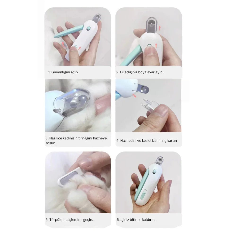 Paw Star Ayarlanabilir Kedi Tırnak Makası - MAKKA