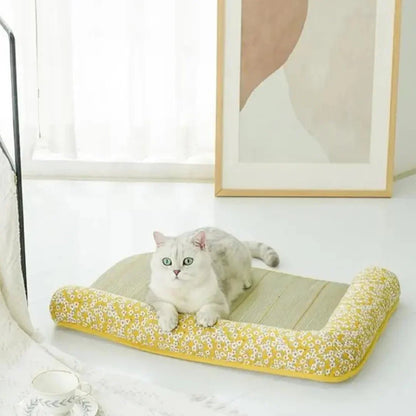 Paw Star Çiçekli Evcil Hayvan Soğutucu Mat - MAKKA