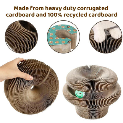 Paw Star Çok Fonksiyonlu Kedi Tırmalama Oyuncağı - MAKKA