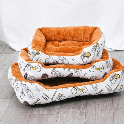 Paw Star Ekstra Yumuşak Kedi Köpek Yatağı - MAKKA