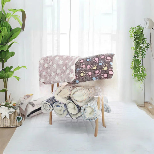 Paw Star Kalınlaştırılmış Polar Evcil Hayvan Yatağı - MAKKA