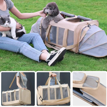 Paw Star Katlanabilir Evcil Hayvan Seyahat Çantası - MAKKA