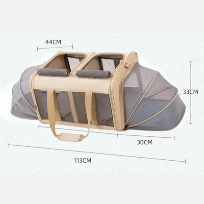 Paw Star Katlanabilir Evcil Hayvan Seyahat Çantası - MAKKA