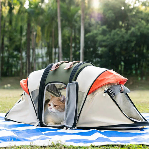 Paw Star Kedi Köpek Açılabilir Büyük Seyahat Çantası - MAKKA