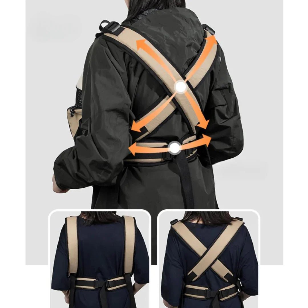 Paw Star Kedi Köpek Ana Kucağı Taşıma Çantası - MAKKA