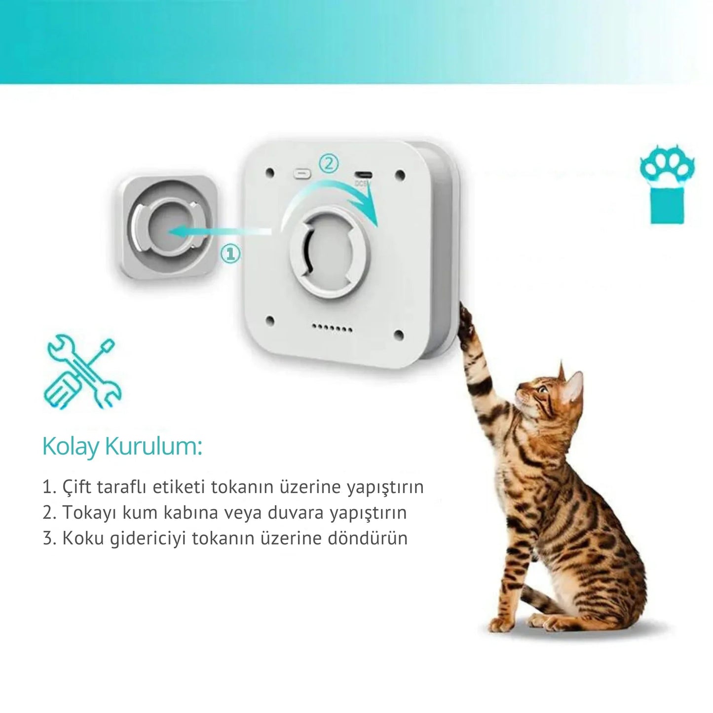 Paw Star Kedi Kumu Kabı Koku Giderici - MAKKA