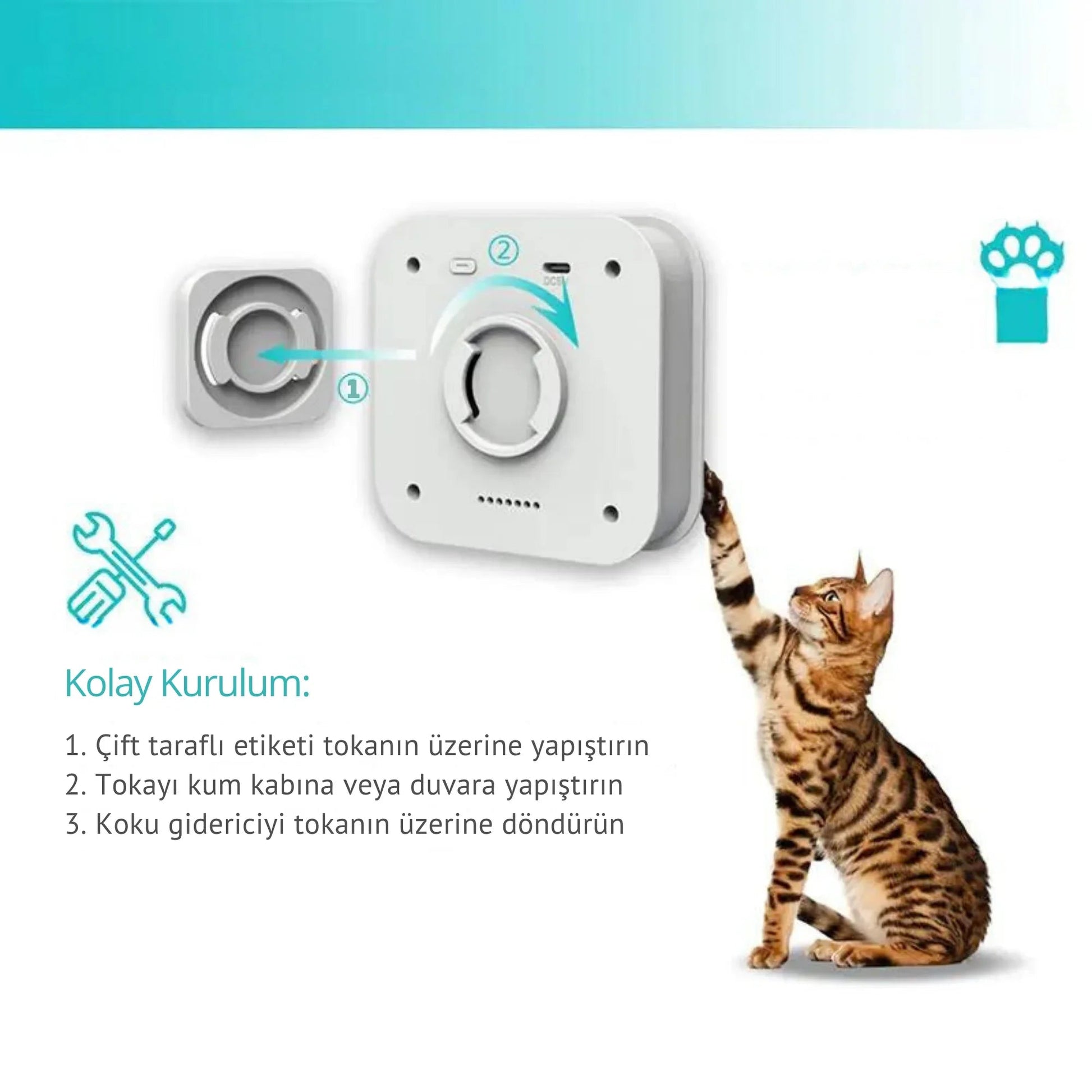 Paw Star Kedi Kumu Kabı Koku Giderici - MAKKA