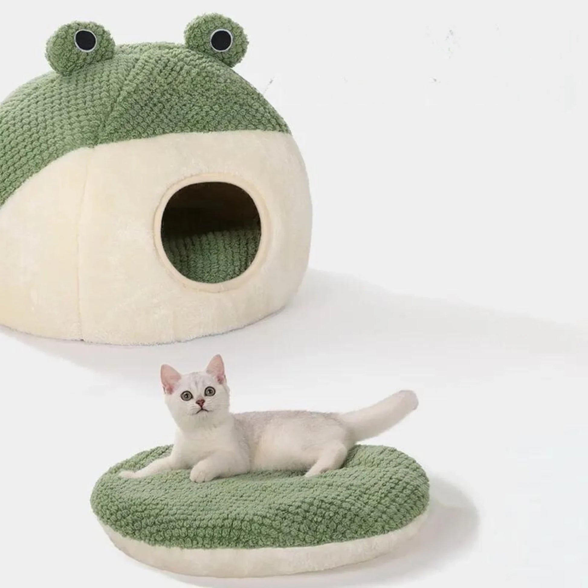 Paw Star Kurbağa Kedi Yatağı - 3 Seçenek - MAKKA