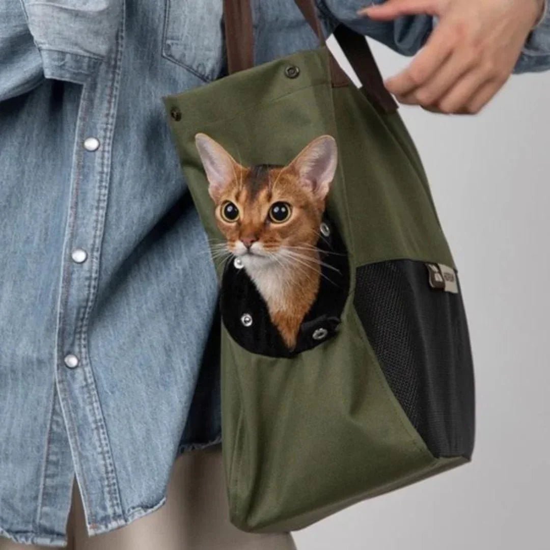 Paw Star Modern Kedi Taşıma Çantası - MAKKA