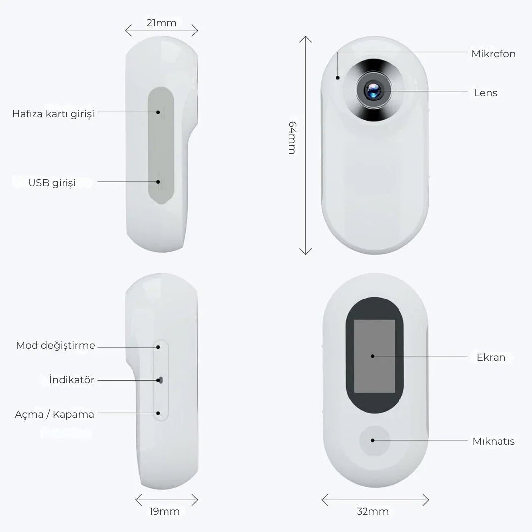 Paw Star Premium Edition Kedi Köpek Tasma Kamerası - MAKKA