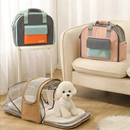 Paw Star Şık Tasarım Evcil Hayvan Taşıma Çantası - MAKKA