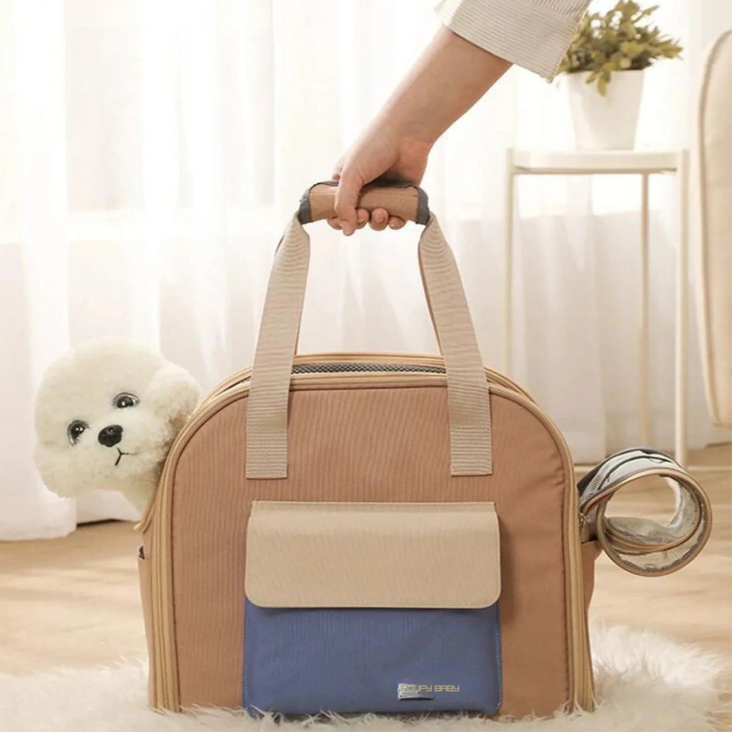 Paw Star Şık Tasarım Evcil Hayvan Taşıma Çantası - MAKKA