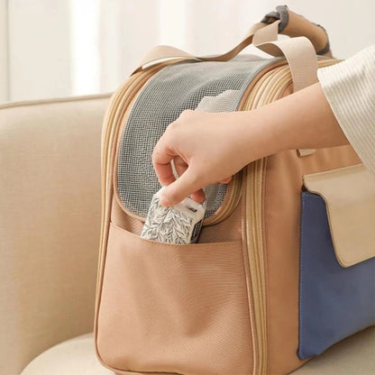 Paw Star Şık Tasarım Evcil Hayvan Taşıma Çantası - MAKKA