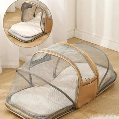 Paw Star Şık Tasarım Evcil Hayvan Taşıma Çantası - MAKKA