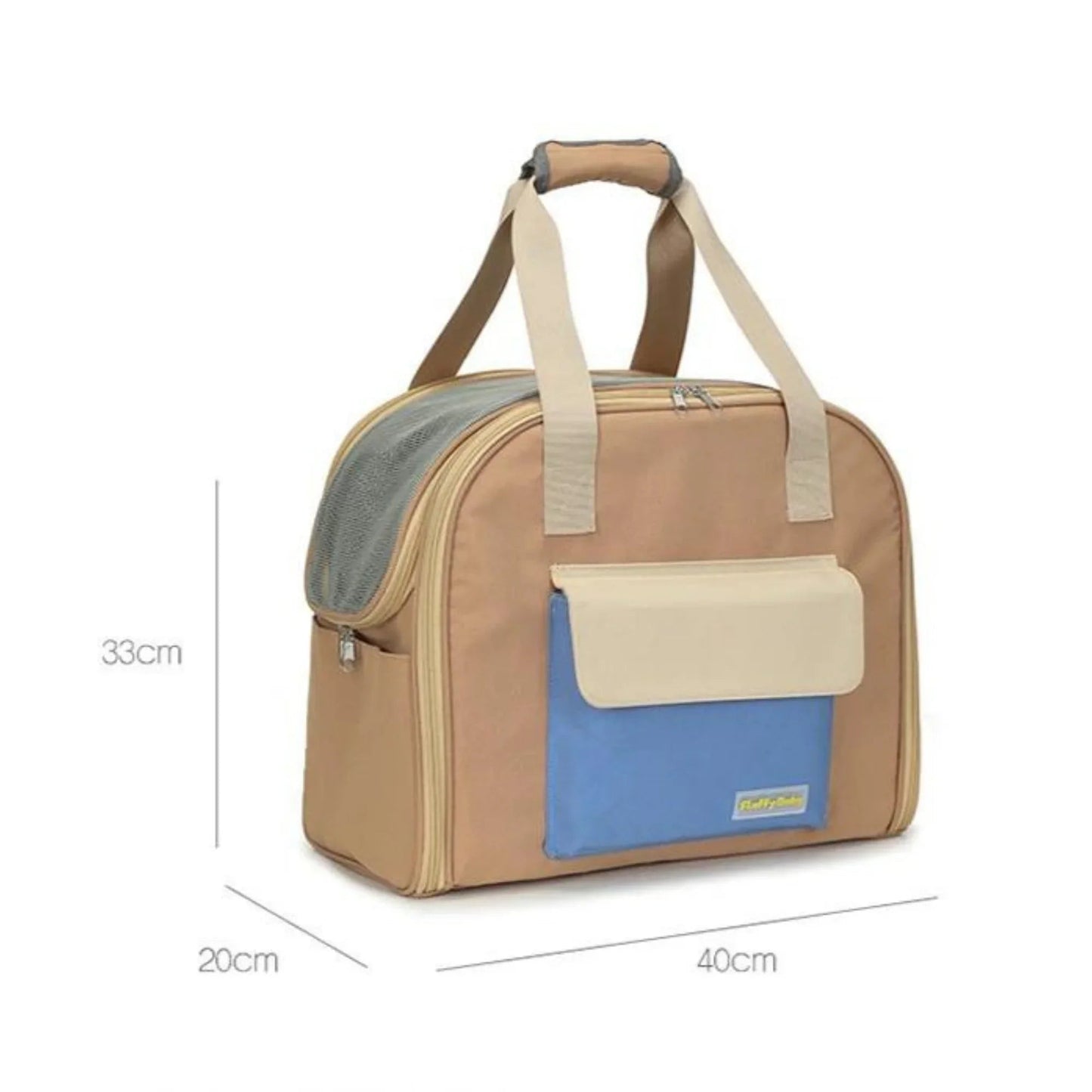 Paw Star Şık Tasarım Evcil Hayvan Taşıma Çantası - MAKKA