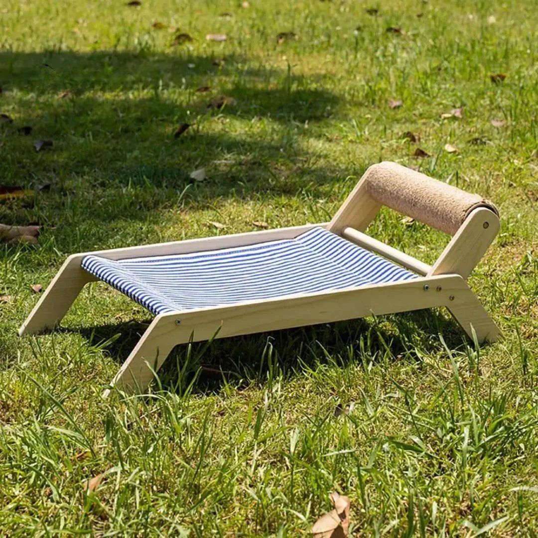 Paw Star Tropikal Kedi Şezlongu - MAKKA