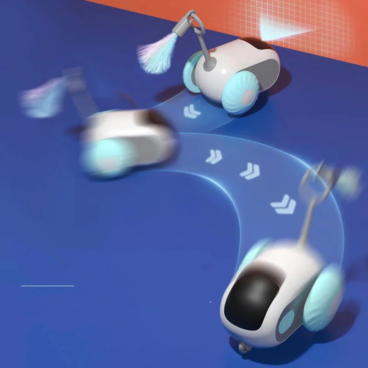 Paw Star Uzaktan Kumandalı Araba Kedi Oyuncağı - MAKKA