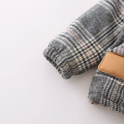 Peluş Astarlı Kapüşonlu Ayıcık Cepli Çocuk Ceket 1 - 5 Yaş - MAKKA