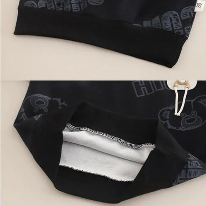 Pelüş Ayıcık Detaylı Sweat ve Nakışlı Jean Çocuk Takımı - MAKKA