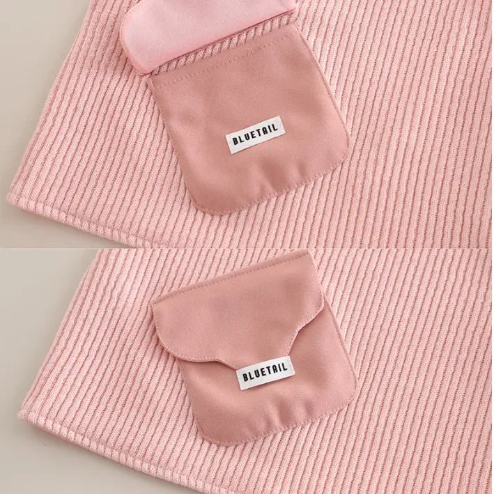 Peluş Çantalı 3'lü Takımı Sıcak Rahat 1 - 5 Yaş - MAKKA