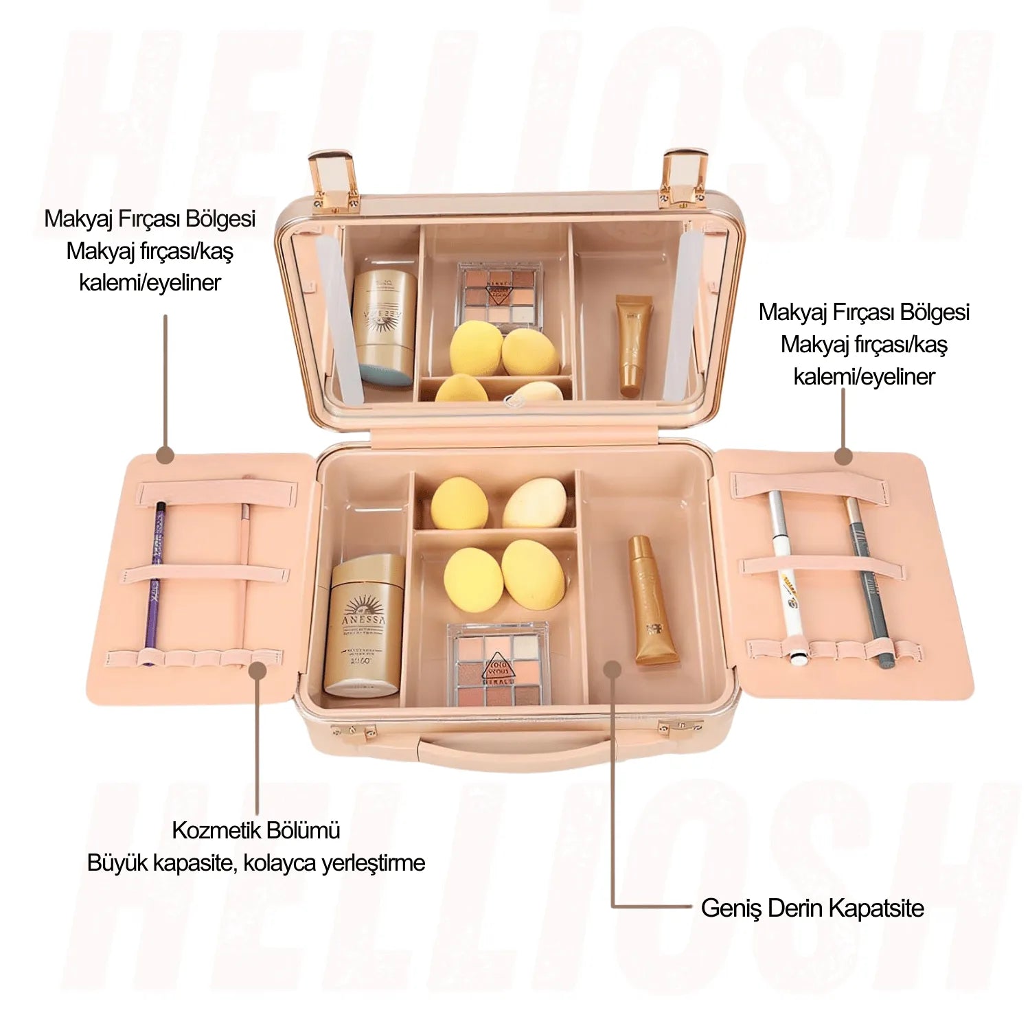 Premium Makyaj Çantası - MAKKA