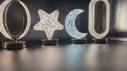 Dokunmatik Kontrol LED Masa Lambası 3 Renk Ayarlanabilir Şarjlı